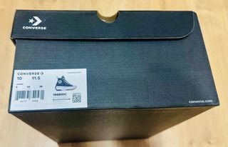 Converse Run Star Hike Negras Talla 44
