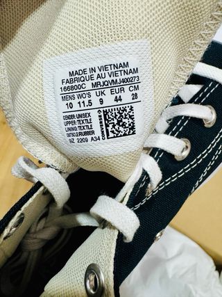 Converse Run Star Hike Negras Talla 44