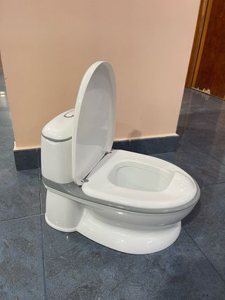 Orinal Bebé Portátil Blanco y Gris Inter baby