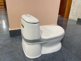 Orinal Bebé Portátil Blanco y Gris Inter baby