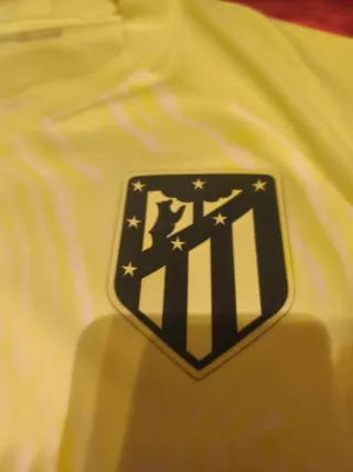 Camiseta Atlético de Madrid Nike Amarilla