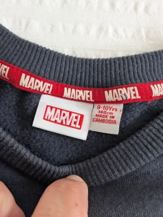 Sudadera niño Marvel 9-10 años