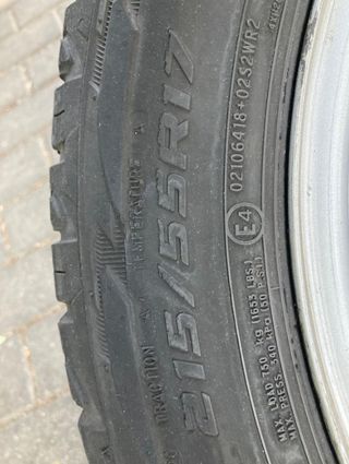 4 Ruedas de invierno en perfecto estado