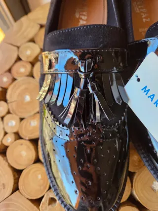 Mocasines negros MARYPAZ talla 40
