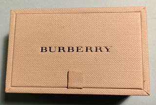 Pisacorbatas Burberry Original color plata