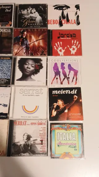 Lote 37 CDs Varios Artistas