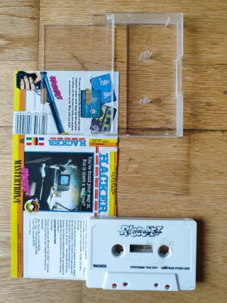 Juego HACKER dual para AMSTRAD/SPECTRUM