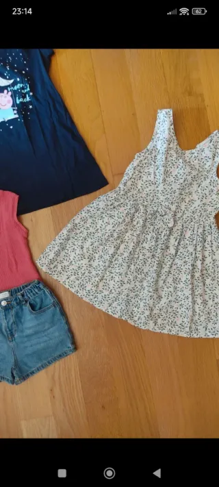 Lote Ropa Verano Niña Zara 4 Años