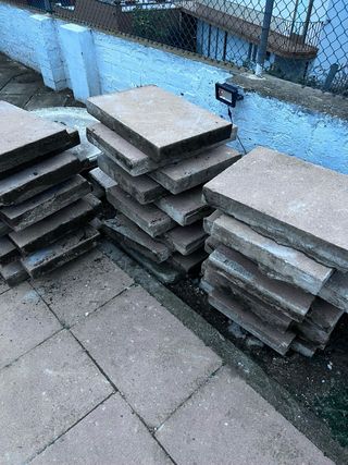 Baldosa exterior de piedra