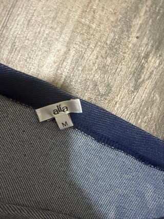 Pantalón premamá azul