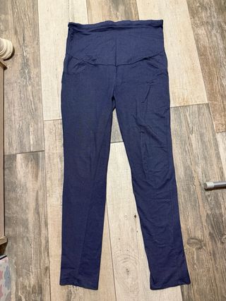 Pantalón premamá azul