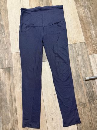 Pantalón premamá azul