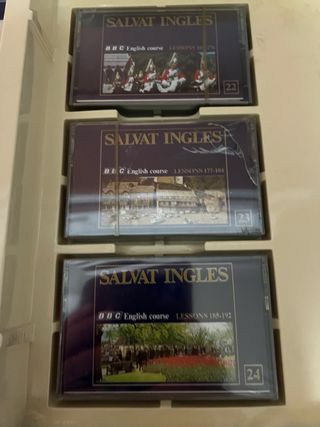 SALVAT INGLÉS. BBC,English Course 8 volúmenes