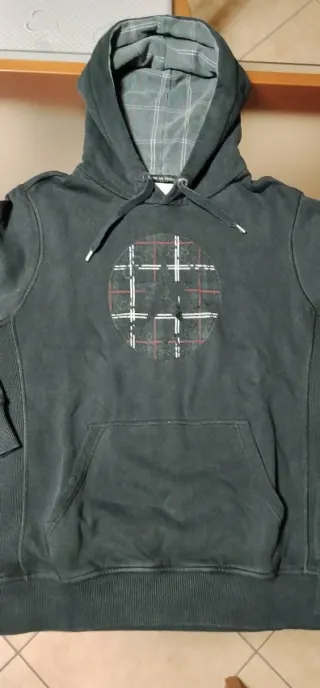 Felpa Converse Uomo Grigia