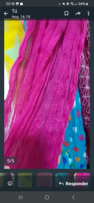 Pañuelos foulards 1€ cada uno