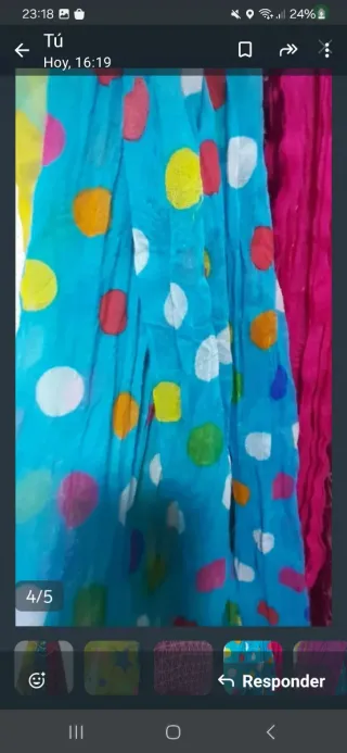 Pañuelos foulards 1€ cada uno