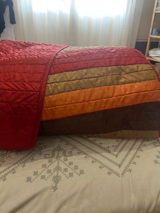 Colcha reversible cama 1,35