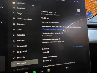 Tesla Model 3 SR 2021 - EAP - Interior blanco