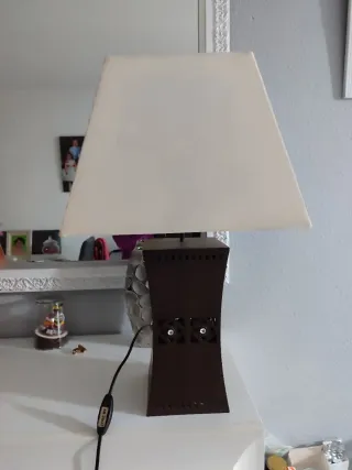 2 Lámparas de mesa de noche para dormitorio