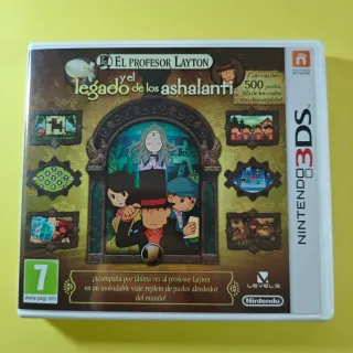 Profesor Layton Y el Legado de los Ashalanti 3DS