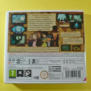 Profesor Layton Y el Legado de los Ashalanti 3DS