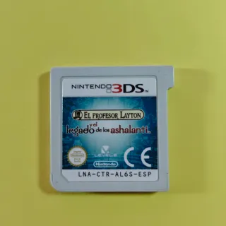 Profesor Layton Y el Legado de los Ashalanti 3DS