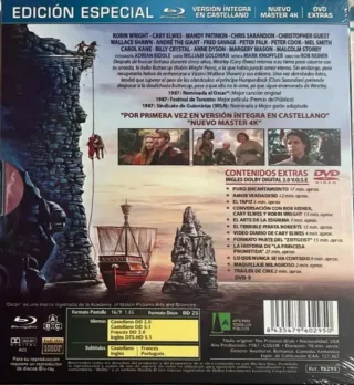 Blu-ray La Princesa Prometida Edición Especial