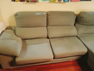 Sofá cheslonk beige 2,85x1,50.