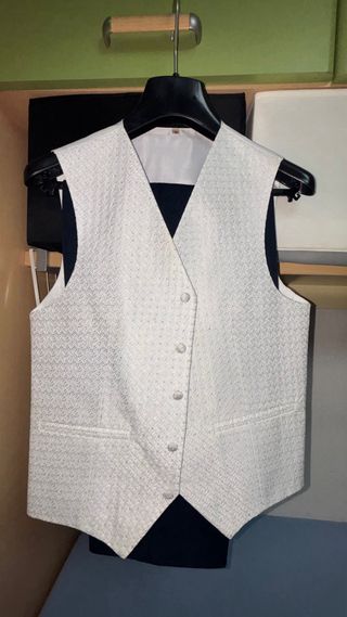 Traje de comunión azul marino niño