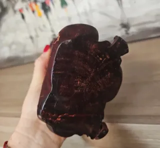 Figura china madera vintage