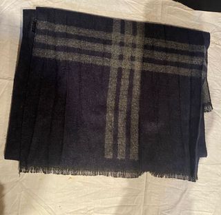 Lote 4 bufandas rayas y cuadros