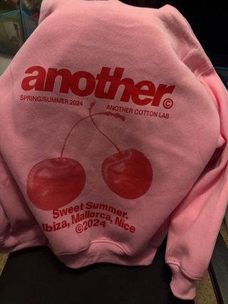 Sudadera rosa Another Sweet Summer.