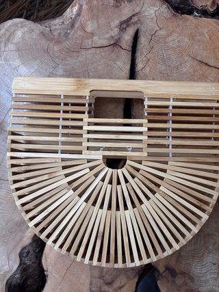 Bolso artesano bambú