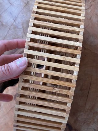 Bolso artesano bambú