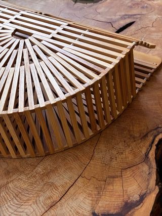 Bolso artesano bambú