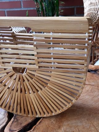 Bolso artesano bambú