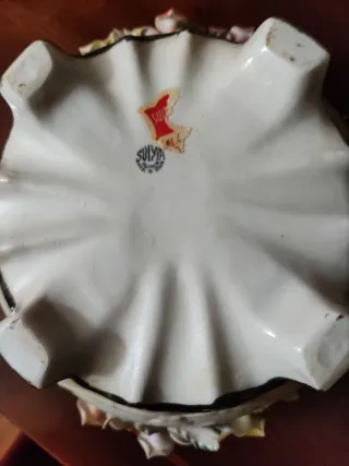 Mini sopera porcelana flores