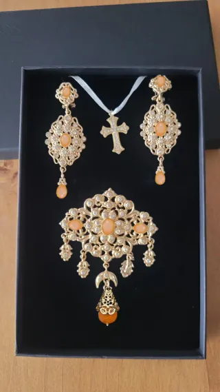 Aderezo Dorado y Coral