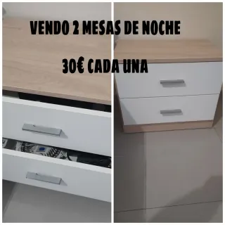 2 Mesas de Noche 30€ Cada Una