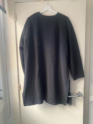 Chaqueta larga rayas Mona Lisa