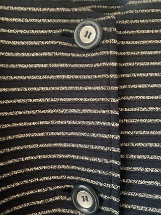 Chaqueta larga rayas Mona Lisa