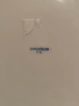 Plato y paloma decorativa Sargadelos