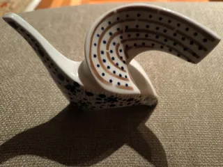 Plato y paloma decorativa Sargadelos