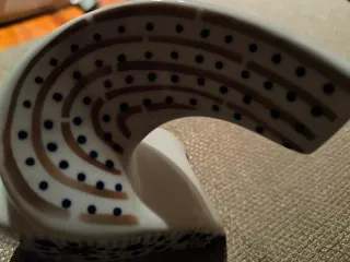 Plato y paloma decorativa Sargadelos