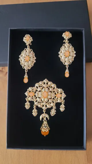 Aderezo Dorado y Naranja Nuevo