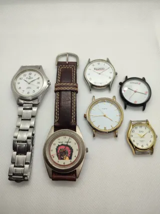 Lote de 6 relógios