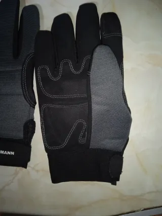 Guantes de moto WERCKMANN negros y grises