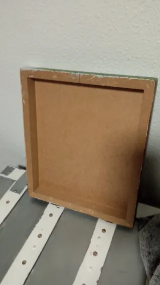 Cuadro Óleo 4 Piezas Paisaje Árbol