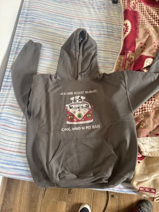 Felpa grigia taglia m