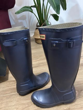 Botas de agua Hunter azules num 36